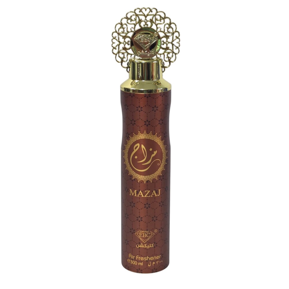 Premium Dubai Fragrance by EBC Mazaj Air Freshener 300ml Metal NEW